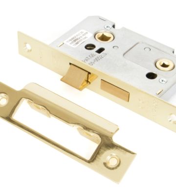 From The Anvil Electro Brass 2 1/2″ Bathroom Mortice Lock