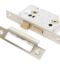 From The Anvil Nickel 2½'' Bathroom Mortice Lock