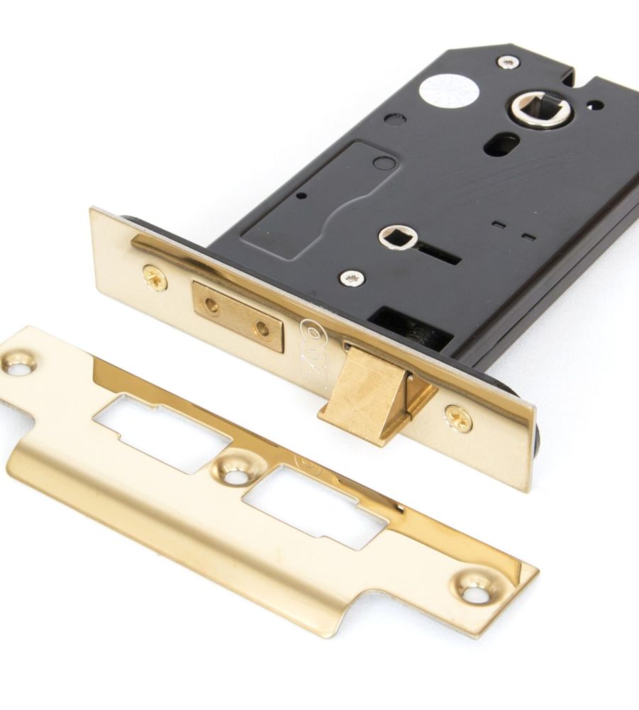 From The Anvil Brass 5" Horizontal Bathroom Lock