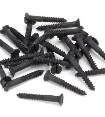 From The Anvil Black 8 x 1¼” Countersunk Screw (25)