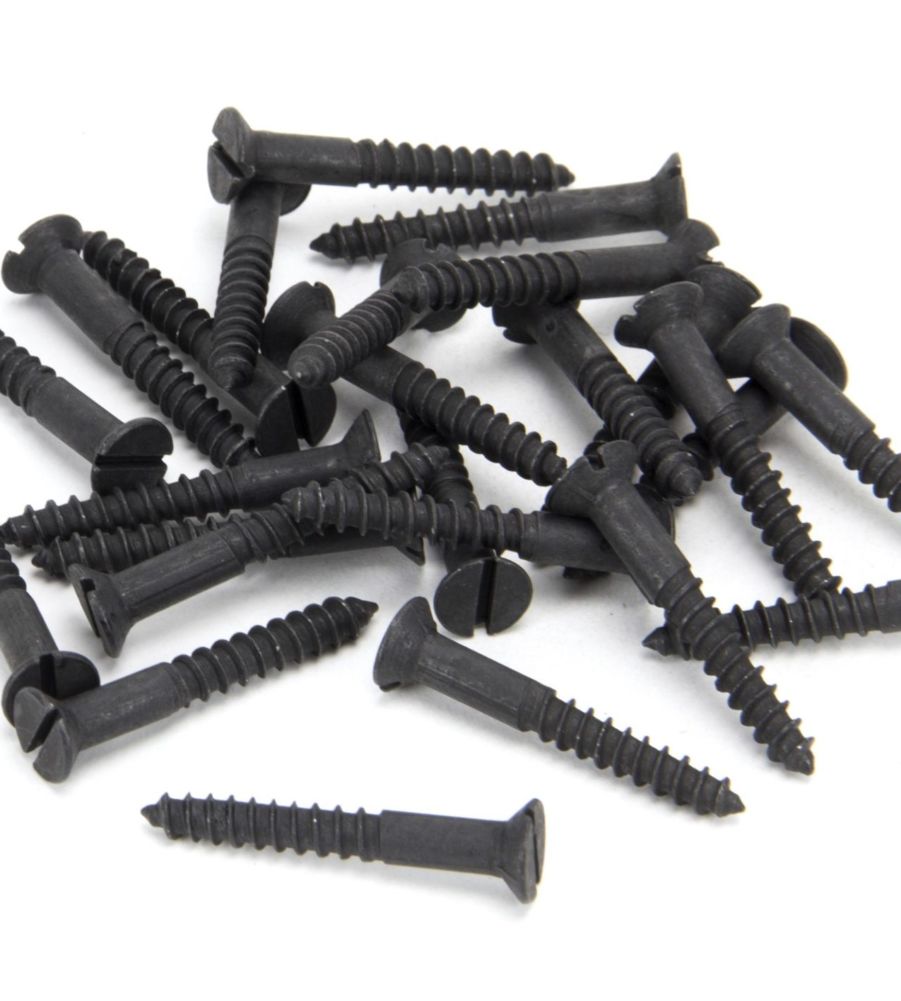 Black 8 x 1¼" Countersunk Screw (25)