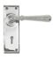 Polished Chrome Newbury Lever Lock Set