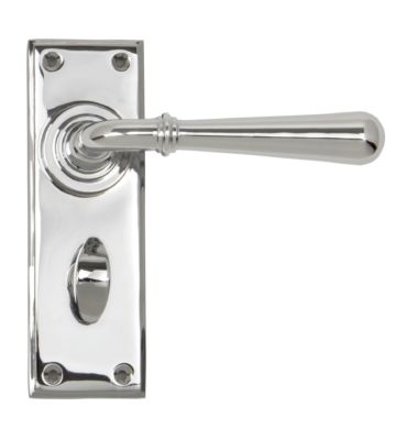 From The Anvil Polished Chrome Newbury Lever Bathroom Set