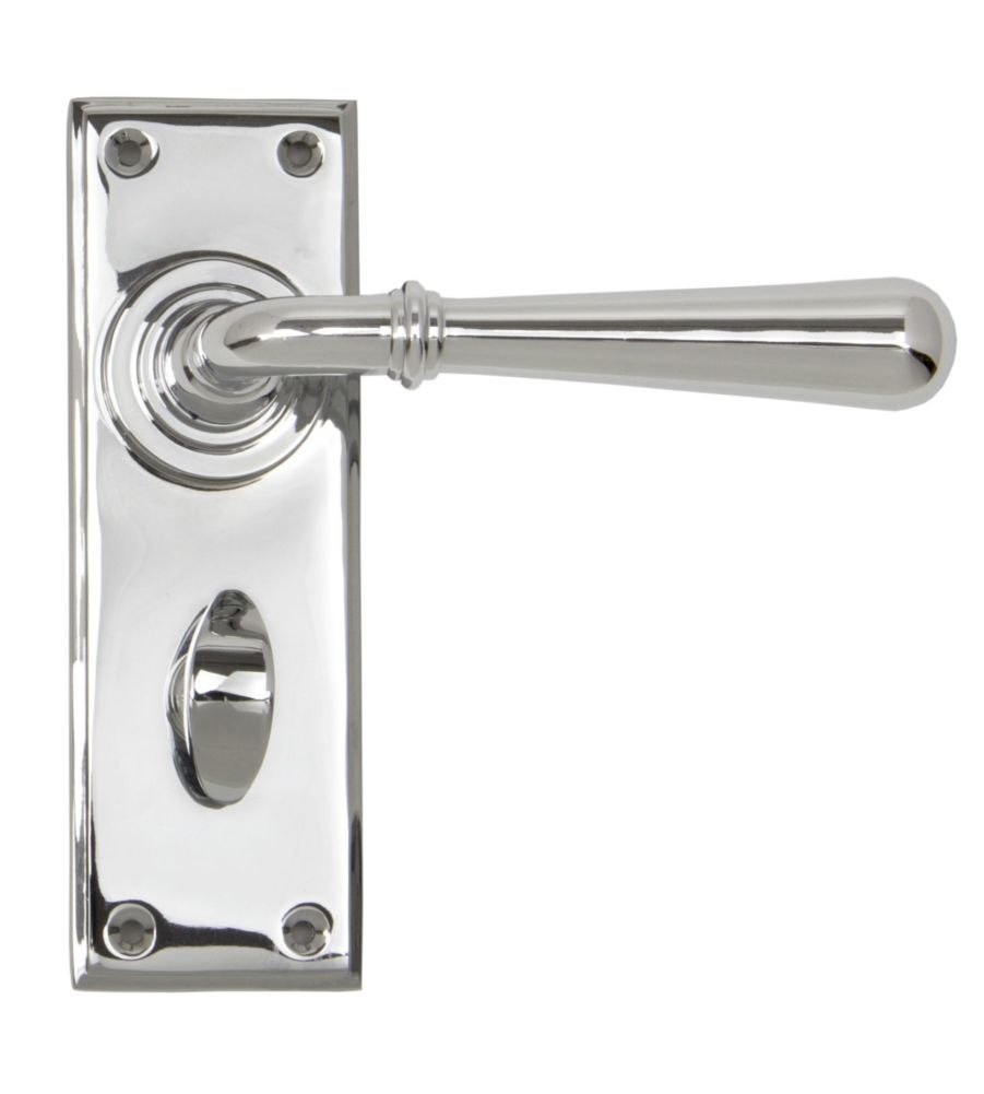 Polished Chrome Newbury Lever Bathroom Set