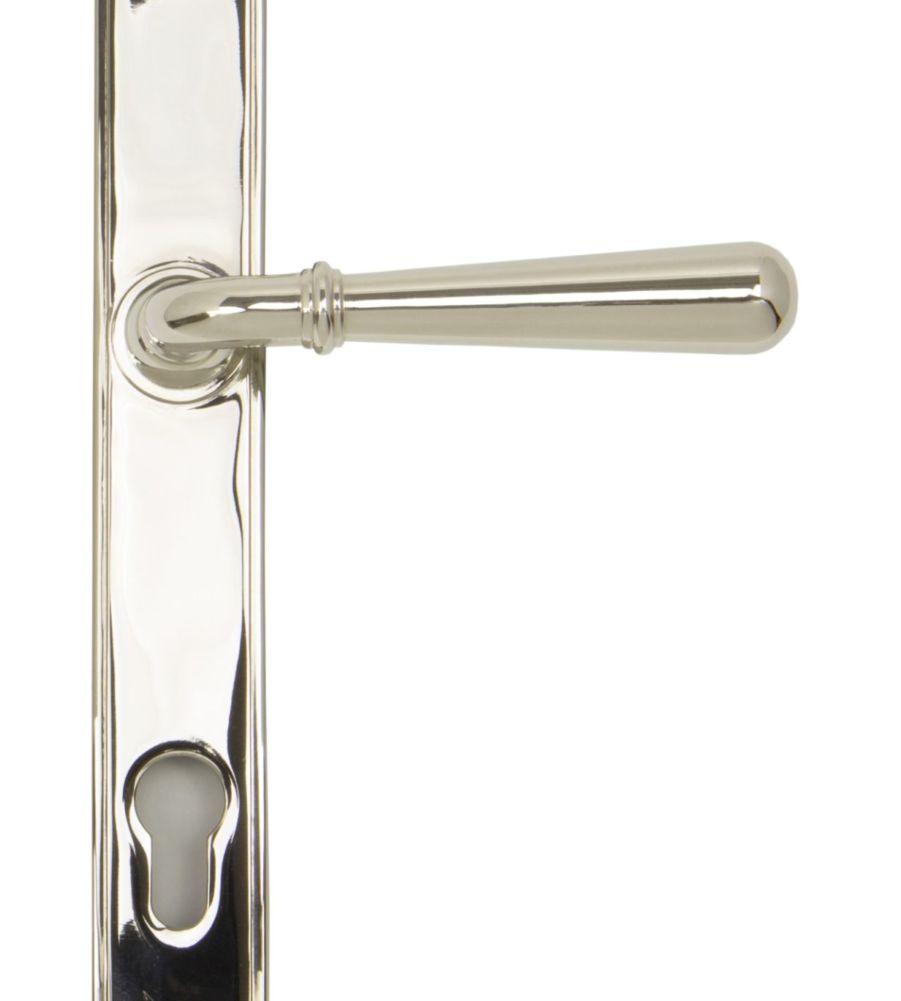 Polished Nickel Newbury Slimline Lever Espag. Lock Set