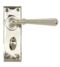 Polished Nickel Newbury Lever Bathroom Set