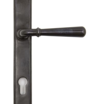 From The Anvil Aged Bronze Newbury Slimline Lever Espag. Lock Set