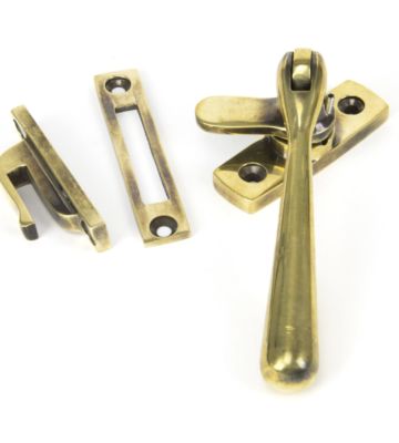 From The Anvil Aged Brass Locking Newbury Fastener