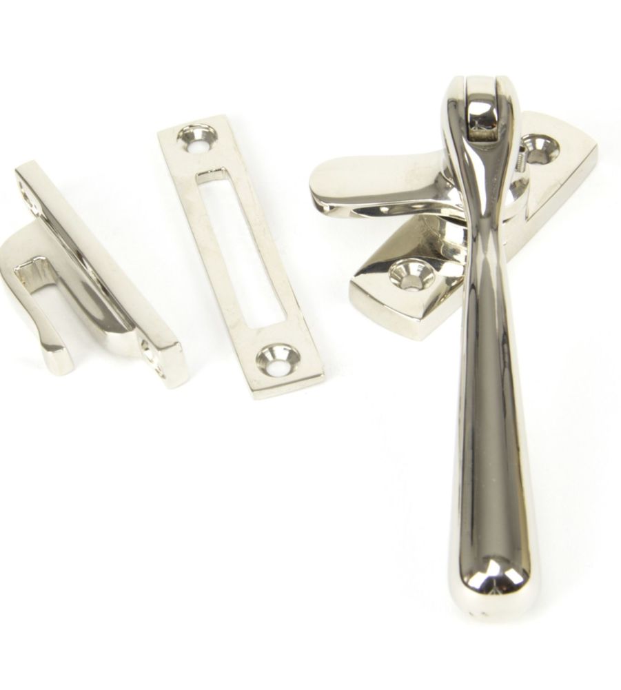 Polished Nickel Locking Newbury Fastener