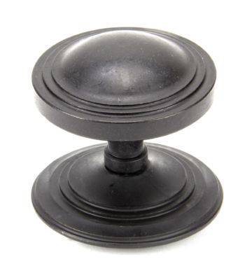 From The Anvil External Beeswax Art Deco Centre Door Knob