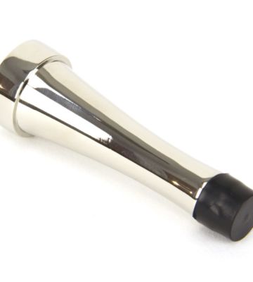 From The Anvil Polished Nickel Projection Door Stop