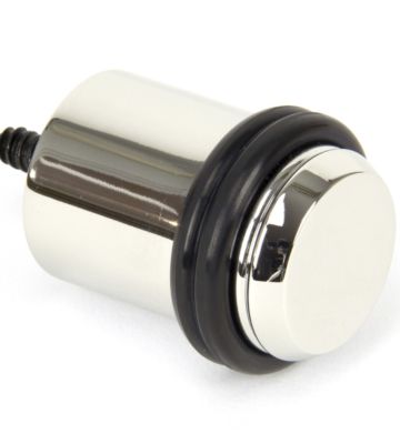 From The Anvil Polished Nickel Floor Mounted Door Stop