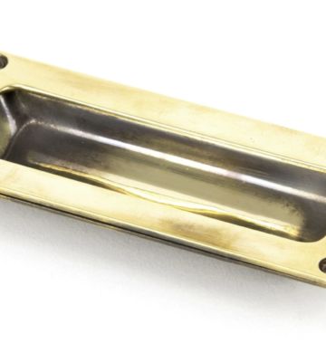 From The Anvil Aged Brass Flush Handle