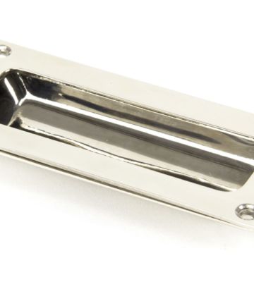 From The Anvil Polished Nickel Flush Handle