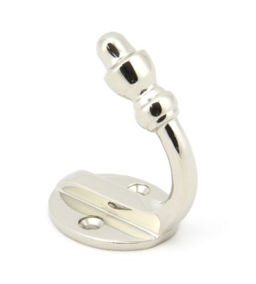 From The Anvil Polished Nickel Coat Hook