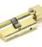 Brass 30/30 Euro Cylinder/Thumbturn