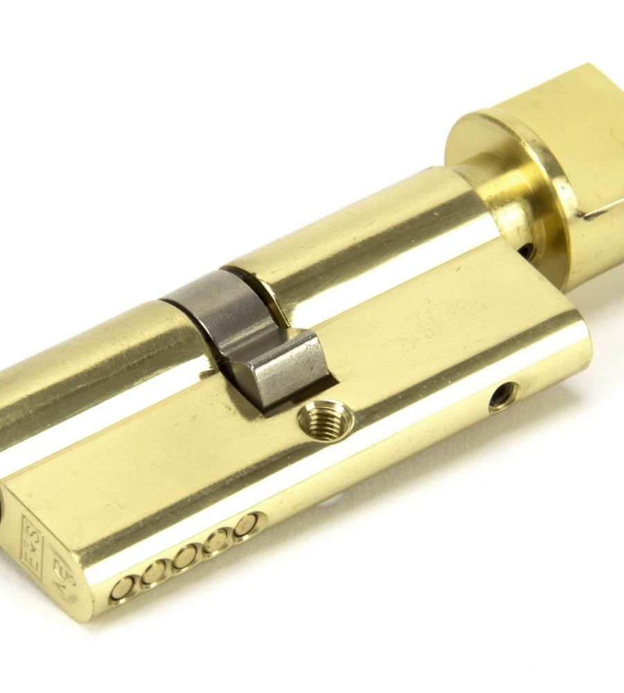 Brass 35/35 Euro Cylinder/Thumbturn