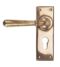 Polished Bronze Newbury Lever Euro Set