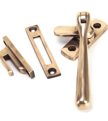 From The Anvil Polished Bronze Locking Newbury Fastener