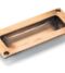 Polished Bronze Flush Handle