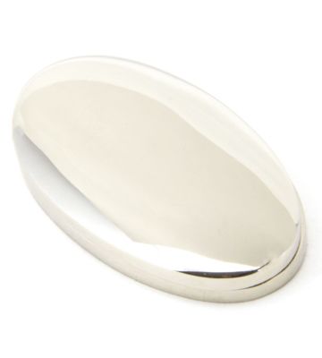 From The Anvil Polished Nickel Oval Escutcheon & Cover