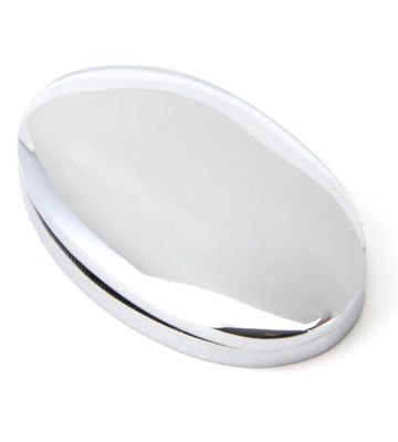 From The Anvil Polished Chrome Oval Escutcheon & Cover