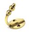 Aged Brass Coat Hook