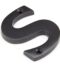 Aged Bronze Letter S