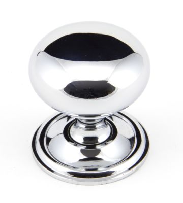 From The Anvil Polished Chrome 38mm Mushroom Cabinet Knob