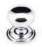 Polished Chrome 32mm Mushroom Cabinet Knob