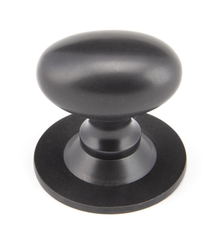 Aged Bronze 40mm Oval Cabinet Knob