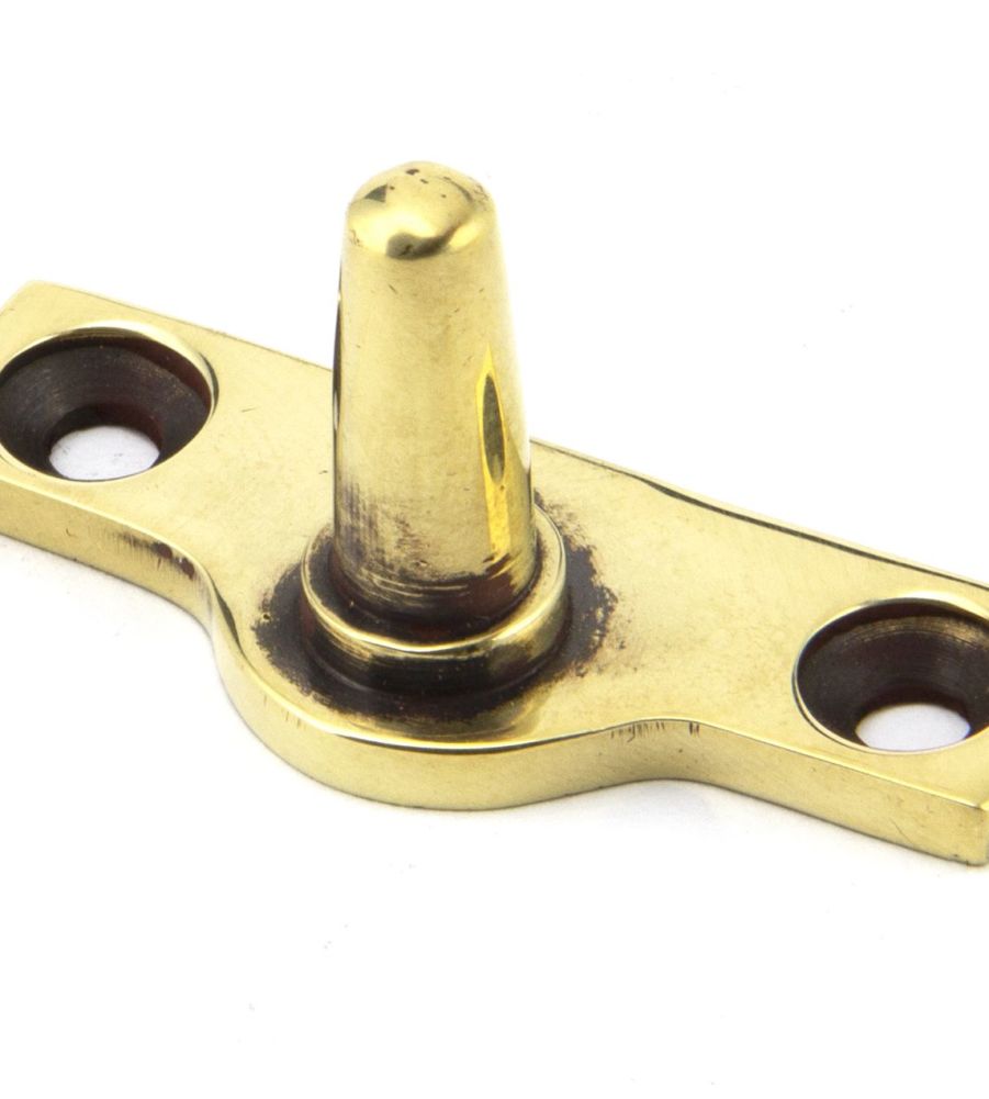 Aged Brass Offset Stay Pin