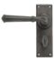 External Beeswax Regency Lever Bathroom Set
