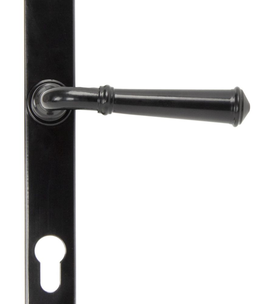 Black Regency Slimline Lever Espag Lock Set