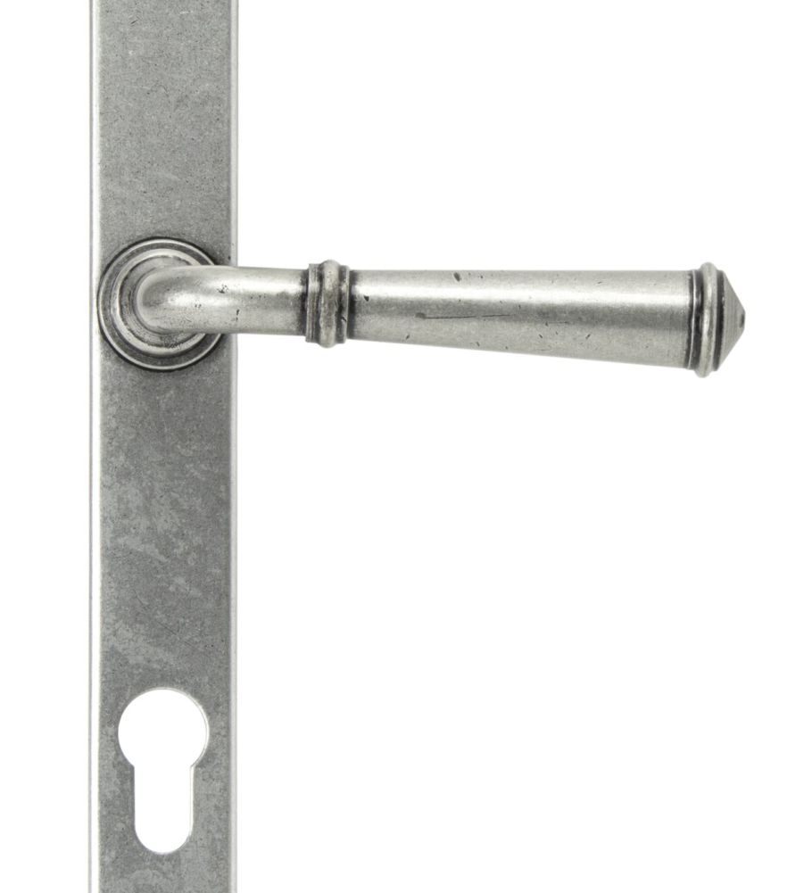 Pewter Regency Slimline Lever Espag Lock Set
