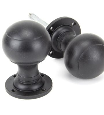 From The Anvil External Beeswax Regency Mortice/Rim Knob Set