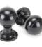 Black Regency Mortice/Rim Knob Set