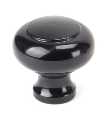 From The Anvil Black Regency Cupboard Knob – Large