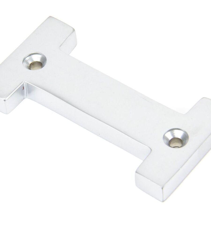 From The Anvil Satin Chrome Letter 'I'