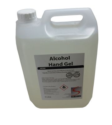 70% Alcohol Hand Gel 5 Ltr