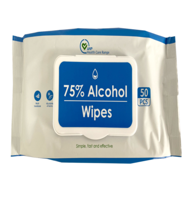 Alcohol Hand Wipes – Pack Of 50