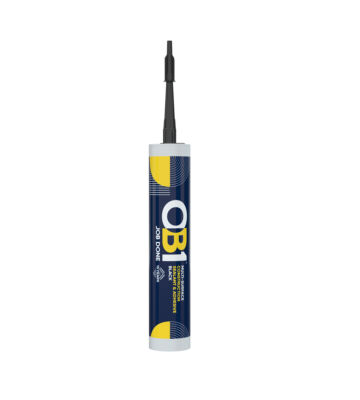 OB1 Multi-Surface Sealant & Adhesive Black 290ml