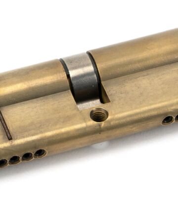 From The Anvil Aged Brass 40/40 5pin Euro Cylinder