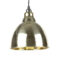 From The Anvil Hammered Brass Interior Brindley Pendant