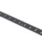 From The Anvil Flat Black Bookcase Strip