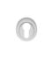 Carlisle Brass AA1PC Escutcheon Polished Chrome - Euro Profile On Concealed Fix Round Rose 50mm