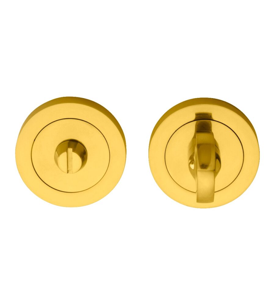 CARLISLE BRASS AA12 TURN & RELEASE ON CONCEALED FIX ROUND ROSE (4.9 X 67MM SPINDLE) 51MM - SET