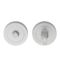 CARLISLE BRASS AA12SC TURN & RELEASE ON CONCEALED FIX ROUND ROSE(4.9 X 65MM SPINDLE) 51MM - SET