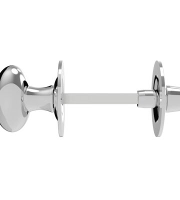Carlisle Brass AA133CP Turn & Release To Suit Bathroom Lock / Oval Turn 32mm – Set