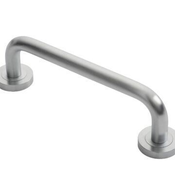 Carlisle Brass AA16BSC Studio H – Pull Handle On Rose (Concealed Fix) Csa (Satin Chrome) 229mm